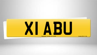 Registration X1 ABU